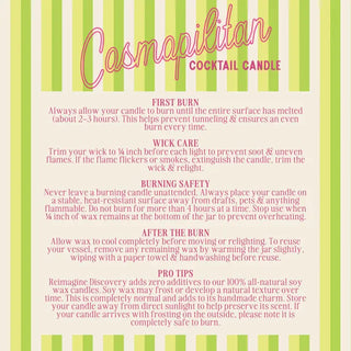 Cosmopolitan Soy Candle
