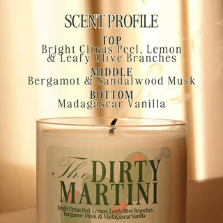 Dirty Martini Soy Candle