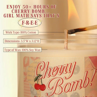 Cherry Bomb Soy Candle