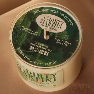 Dirty Martini Soy Candle
