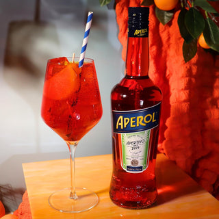 Aperol Cocktail Candle