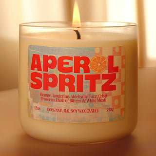 Aperol Spritz Soy Candle