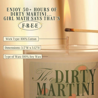 Dirty Martini Soy Candle
