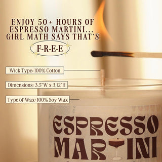 Espresso Martini Soy Candle