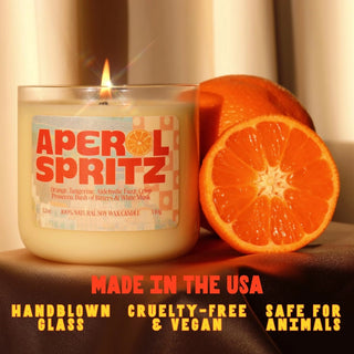 Aperol Spritz Soy Candle