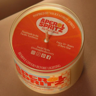 Aperol Spritz Soy Candle